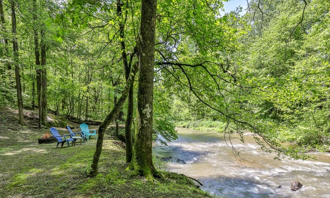 Ellijay Cabin | Water, Wines in the Pines - Creek Front, Dog Friendly