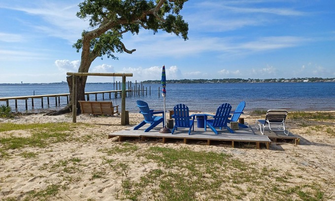 Josephine House | Waterfront Family Retreat Home Private Beach and Dock.