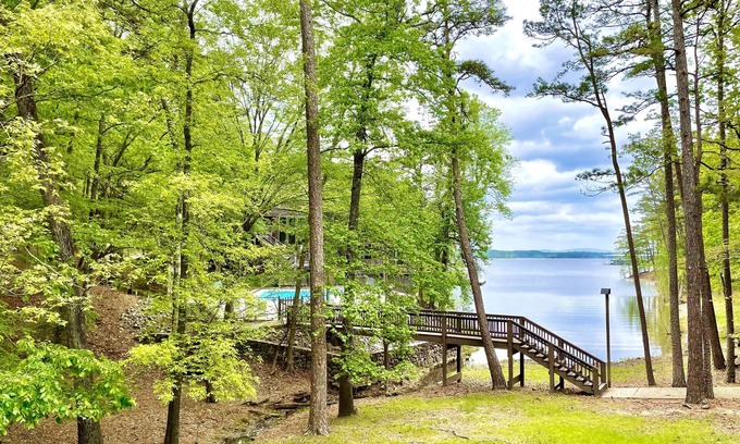 Mount Ida Condo | Waterfront is Directly on the Water Enjoy Lake Ouachita Up Close Hosted by LOVR
