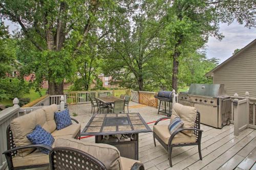 Lakeland House | Waterfront Retreat with Boat Dock in Hot Springs!