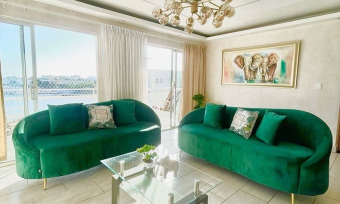 Santo Domingo Apartment | Waterfront View apartment at Riviera Colonial