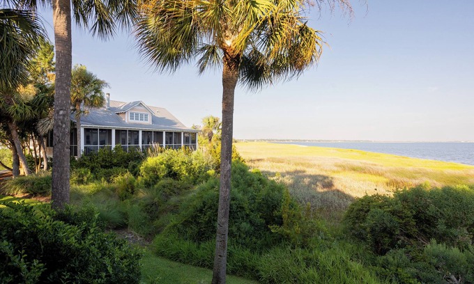 Charleston Cottage | Waterfront View w/pool Cottage - Min from Downtown!