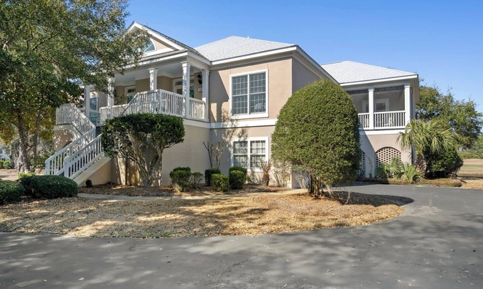 Debordieu Colony Villa | Welcome to DIEU HAVEN villa with a Pool, and the 1st fairway