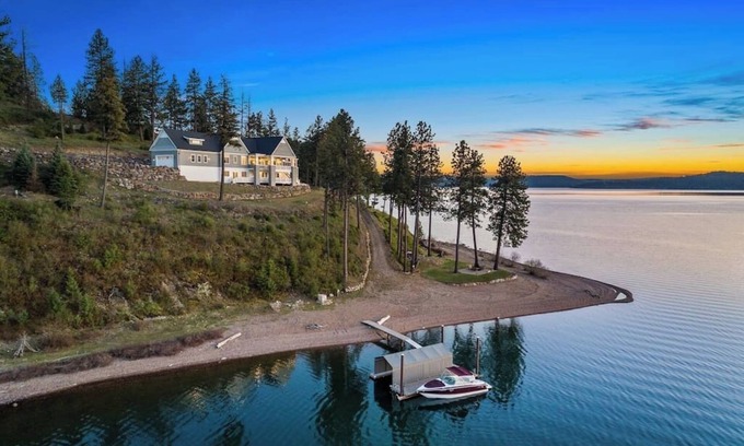 Harrison House | Welcome to The CDA Lakehouse at Pugh Point that offers tranquil luxury.