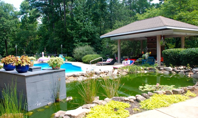 LaGrange House | West point lake LaGrange on water w/pool tennis 11 acres 5/5 tho 2 R 1/2 bath
