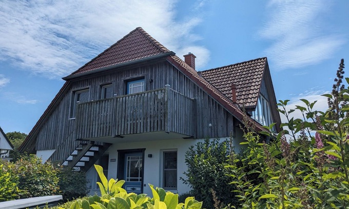 Born auf dem Darss Apartment | West view - cozy, bright first floor apartment