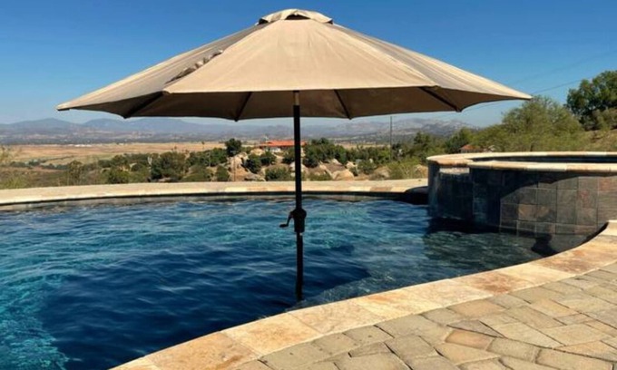 Ramona House | Wine Country Villa with Pool and Panoramic Views