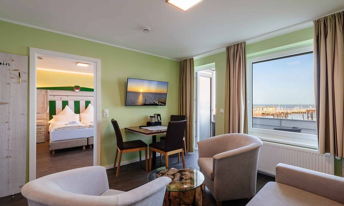 Helgoland Apartment | Wohnung zur Seeseite mit 2 Balkonen - Insulaner Ferienwohnungen