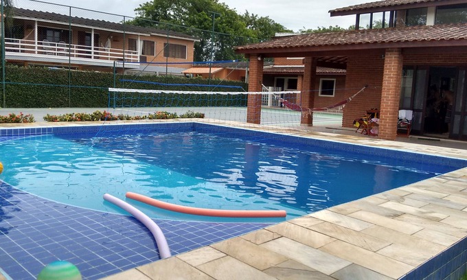 Balneario Praia do Pernambuco House | Wonderful House in Pernambuco Beach: Pool, Biribol, Quadra, 5 Suites