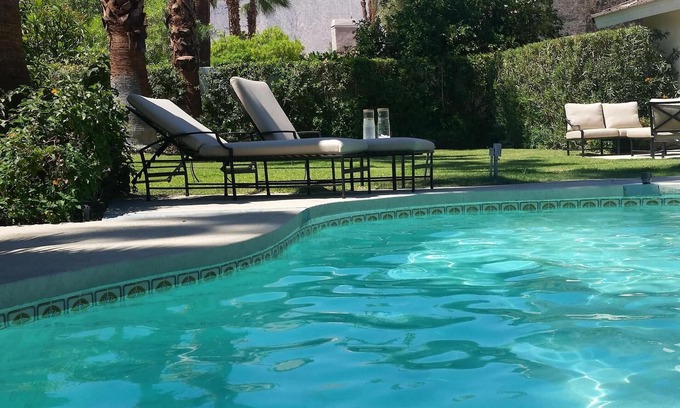 Araby House | Xanadu is our Palm Springs Oasis. No "Pool heating" charges
