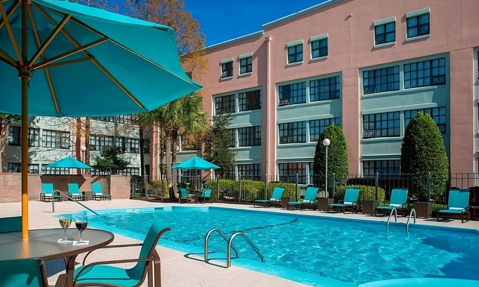 Arts/Warehouse District Resort | You Found it! Contemporary 2BR Suite with Breakfast, Outdoor Pool, Pet-friendly!