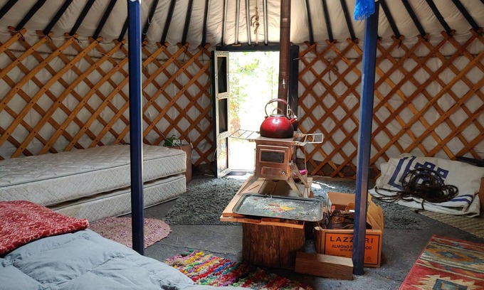 McCloud House | Yurt in Secluded Setting Near Mt Shasta/McCloud, CA
