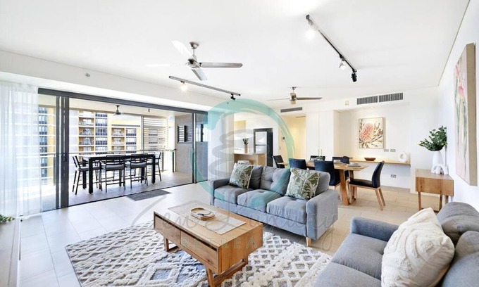 Darwin City Centre Apartment | ZEN Oceania - 2BR Ocean View