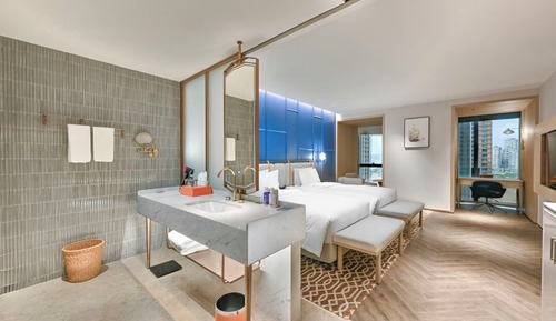 Standard Room, 2 Twin Beds, River View