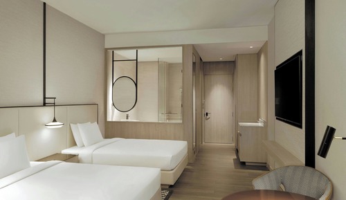 Deluxe Room, 2 Double Beds, Non Smoking