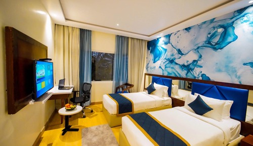 Room, 2 Twin Beds, Non Smoking (Efficiency)