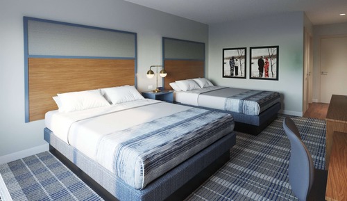 Room, 2 Queen Beds, Accessible, Non Smoking (Hearing, Bathtub w/Grab Bars)