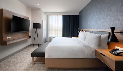 Studio, 1 King Bed with Sofa bed (Mobility Accessible, Tub)