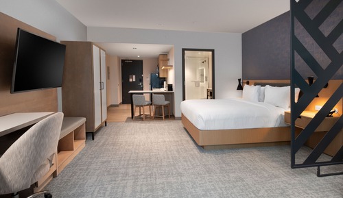 Studio, 1 King Bed with Sofa bed