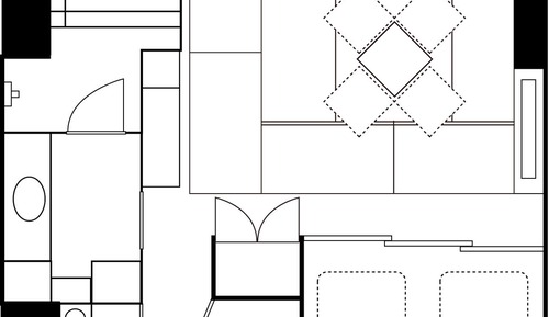 Twin Room (Private Hot Spring with a view), Beef course dinner, Non Smoking