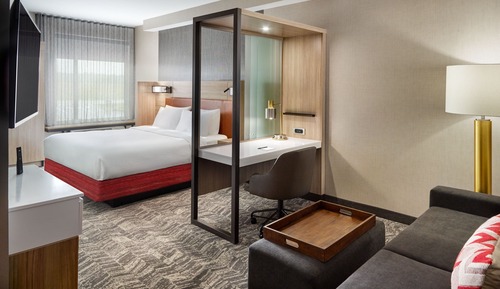 Suite, 1 King Bed with Sofa bed, Non Smoking