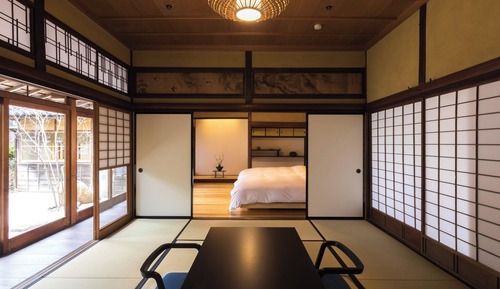 Room, 52sqm, Max. 5 people, 2 Semi-double beds + 3 Futons, Non Smoking