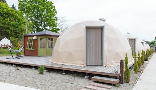 Dome Tent (4 Single-Beds), Non Smoking