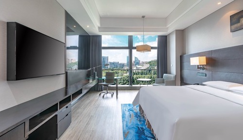 Premier Room, 1 King Bed, City View