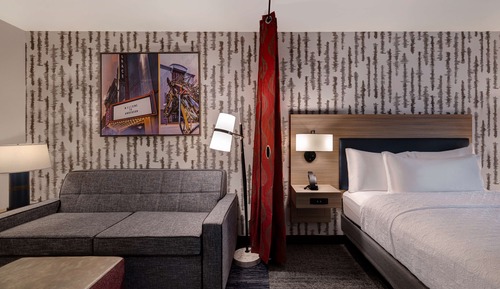 Studio, 2 Queen Beds, Accessible (Hearing)