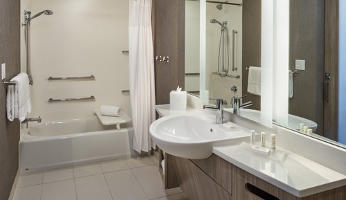 Suite, 2 Queen Beds, Non Smoking (Mobility Accessible, Roll-in Shower)