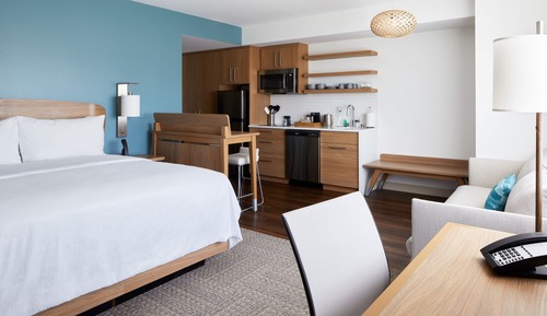 Studio, 1 King Bed with Sofa bed, Non Smoking