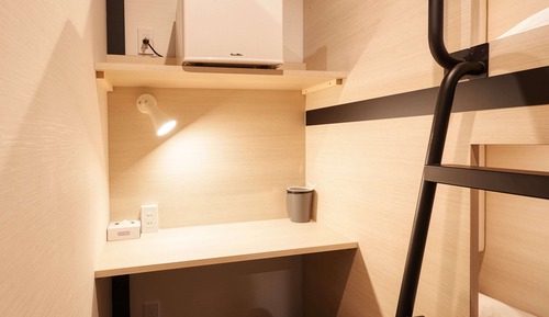 Cabin A (for 2 people, Mixed Gender Floor, Shared Shower/Toilet)