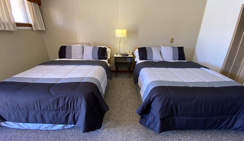 Basic Double Room, 2 Double Beds, Smoking