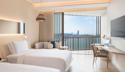 Deluxe Room, 2 Twin Beds, Ocean View