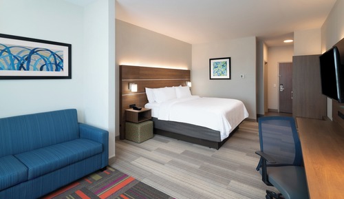 Suite, 1 King Bed with Sofa bed, Accessible (Communications)