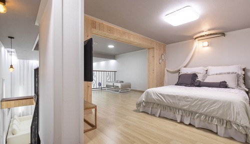 Family Studio Suite, 2 Queen Beds, Ocean View (private whirlpool, 101)