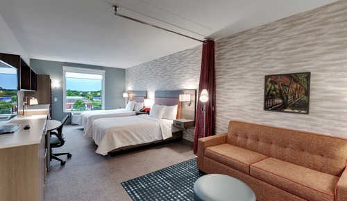 Studio, 2 Queen Beds, Accessible (Hearing)