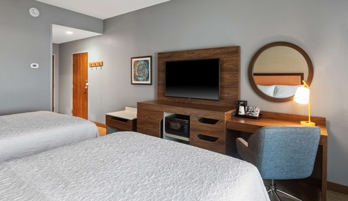 Room, 2 Queen Beds, Refrigerator