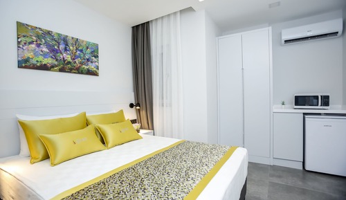 Studio Suite, 1 Queen Bed, Non Smoking, Balcony