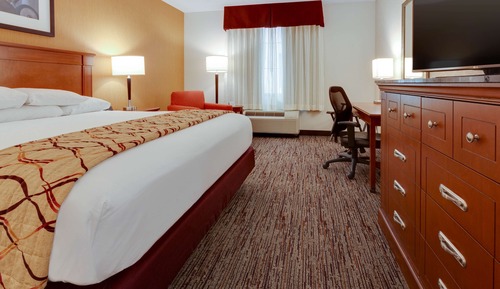 Deluxe Room, 1 King Bed, Accessible, Refrigerator & Microwave (Roll in Shower)