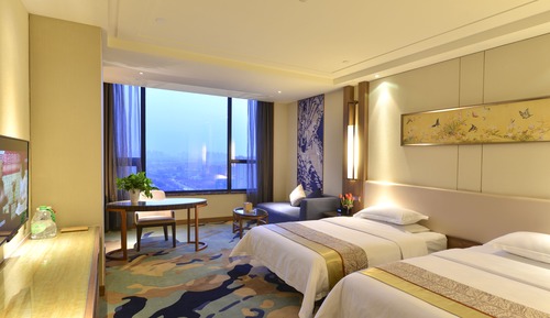 Business Room, 2 Double Beds, Non Smoking