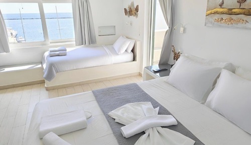 Quadruple Room, Sea View
