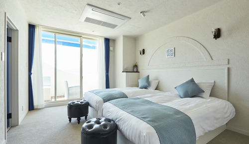 Deck Twin Room with Open Air Bath