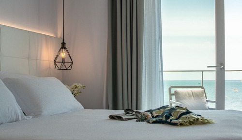 Deluxe Double Room, Terrace, Sea View