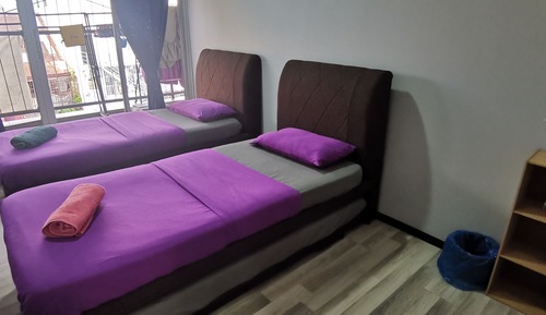 City Twin Room, 1 Bedroom, Balcony, City View