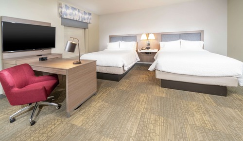 Room, 2 Queen Beds, Accessible, Bathtub (Hearing)