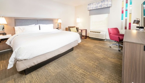 Room, 1 King Bed, Accessible, Bathtub (Hearing)