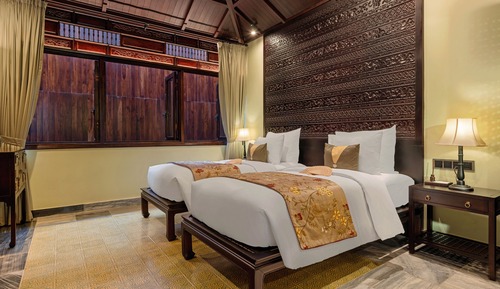 Superior Room, Multiple Beds, 2 Bathrooms, Garden View