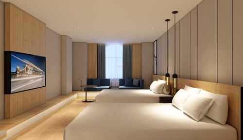 Premium Room, 2 Double Beds