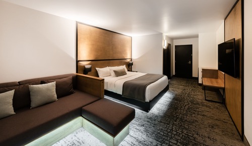 Comfort Room, 1 King Bed with Sofa bed, Mountain View